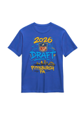 Royal Blue Nfl 2026 draft t-shirt