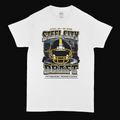 White Pittsburgh steel city t-shirt